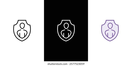 Security shield sign vector illustration, Lock security icon, Set of security shield icons, securityshields symbols with check mark and padlock, Shield security icon, Safety, protection sign