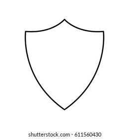Security shield symbol