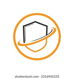 security and shield symbol  design template element