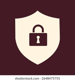 Security shield trendy vector art design fetching amazing colorful useful illustration.eps