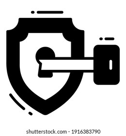 security shielded, Protection and security vector icons set cyber computer network business data technology