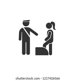 Security Shoes Check Icon. Element Of Airport Icon For Mobile Concept And Web Apps. Detailed Security Shoes Check Icon Can Be Used For Web And Mobile