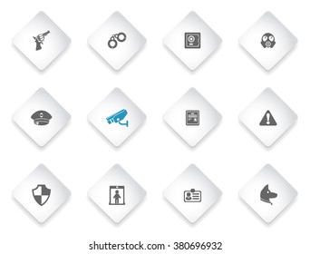 Security simply symbols for web and user interface