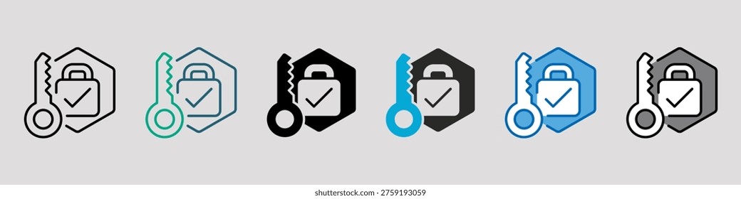 Security Single Icon Pack Multistyle