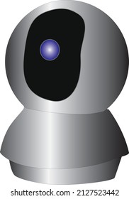 security smart camera for home vector illustration