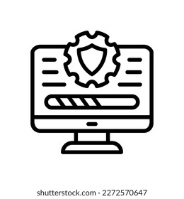 Security Software Update icon in vector. Logotype