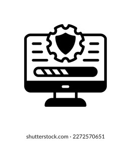 Security Software Update icon in vector. Logotype