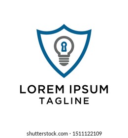 Security Solution Logo Design Template