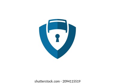 Security Solutions Symbol Design Vector Logo Stock Vector (Royalty Free ...