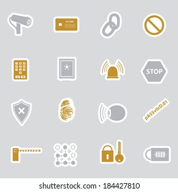 security stickers eps10