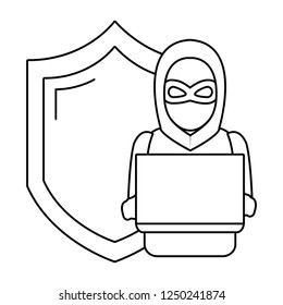 security system cartoon
