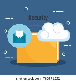 security system concept icons