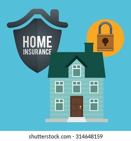 Security System concept with warning icons design, vector illustration 10 eps graphic.