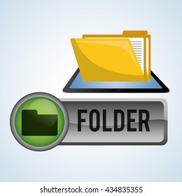 Security System design. Protection icon. Isolated illustration, vector