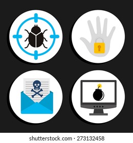 security system design, vector illustration eps10 graphic 