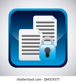 security system design, vector illustration eps10 graphic 