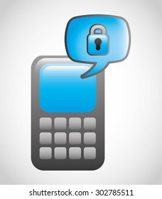 security system design, vector illustration eps10 graphic 