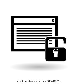 security system design , vector illustration