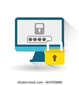 security system design , vector illustration