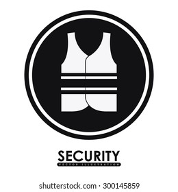 Security System digital design, vector illustration eps 10 