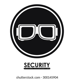 Security System digital design, vector illustration eps 10 