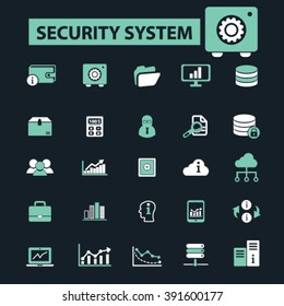 security system icons

