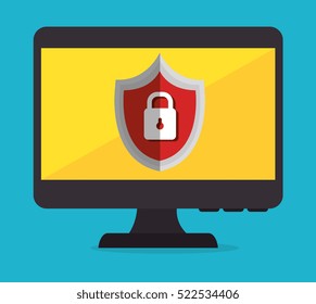 security system technology icon