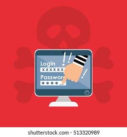 Security system technology icon vector illustration graphic design