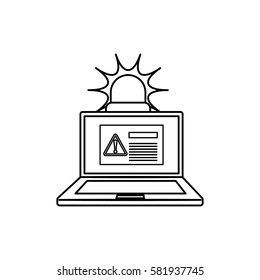 Security system technology icon vector illustration graphic design