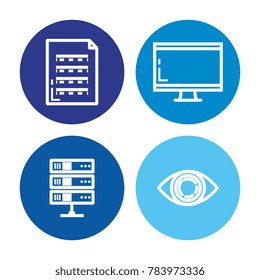 security system technology icons