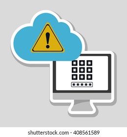 Security system  vector design