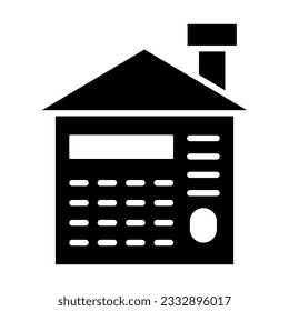 Security System Vector Glyph Icon For Personal And Commercial Use.
