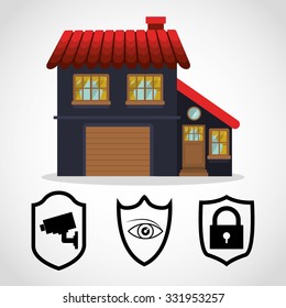 security systems design, vector illustration eps10 graphic 