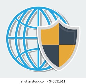 Security Systems graphic design, vector illustration eps10