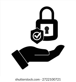 Iconos de línea delgada de seguridad. Ilustración vectorial original.