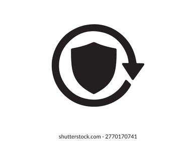 Security Update Shield Cyber Icon