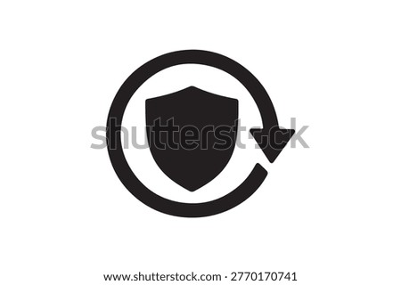 Security Update Shield Cyber Icon