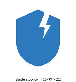 security vector glyph color icon 