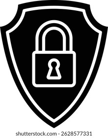 Security vector icon. Can be used for printing, mobile and web applications.