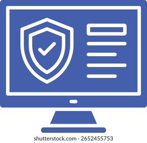 Icono de Vector de seguridad. Se puede utilizar para aplicaciones de impresión, móviles y de Web.
