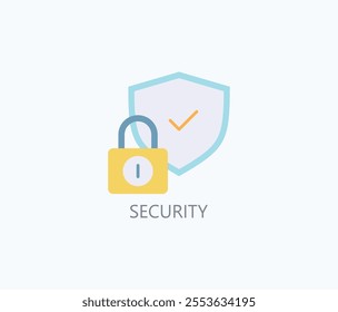 Security Vector, Icon Or Logo Sign Symbol Illustration