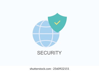 Security Vector, Icon Or Logo Sign Symbol Illustration