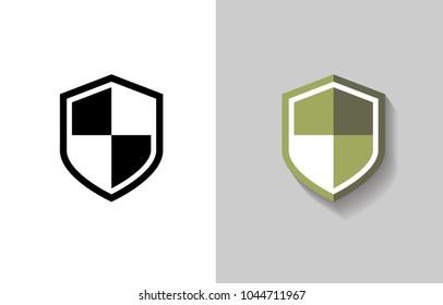 Security vector icon. Protection sign. Shield vector icon.