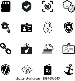security vector icon set such as: science, station, cellular, building, old, heraldic, citizenship, flash, hyperlink, membership, document, citizen, water, mouse, coat, iron, electric, hose, no