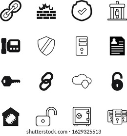 security vector icon set such as: royal, passenger, electronic, computing, deposit, wall, modern, man, defence, male, keyword, coat, space, money, mark, entrance, estate, door, platform, wealth, name