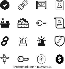security vector icon set such as: certificate, stuffed, lines, blue, rural, business, plain, gift, account, template, control, keys, picket, round, icons, metal, knowledge, decorative, paper