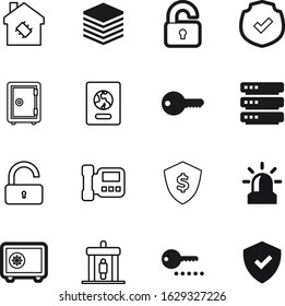 security vector icon set such as: police, automation, defense, light, logistic, electronic, modern, siren, label, signal, gate, man, fire, alarm, male, keyword, set, device, market, shopping, nation