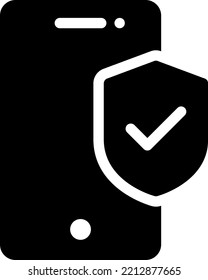 security  Vector illustration on a transparent background. Premium quality symmbols. Glyphs vector icons for concept and graphic design. 

