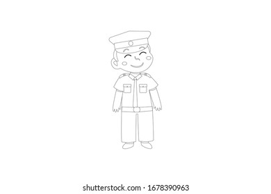 Security Vector Object Airport Illustration