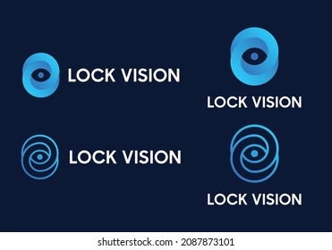 security vision logo design template